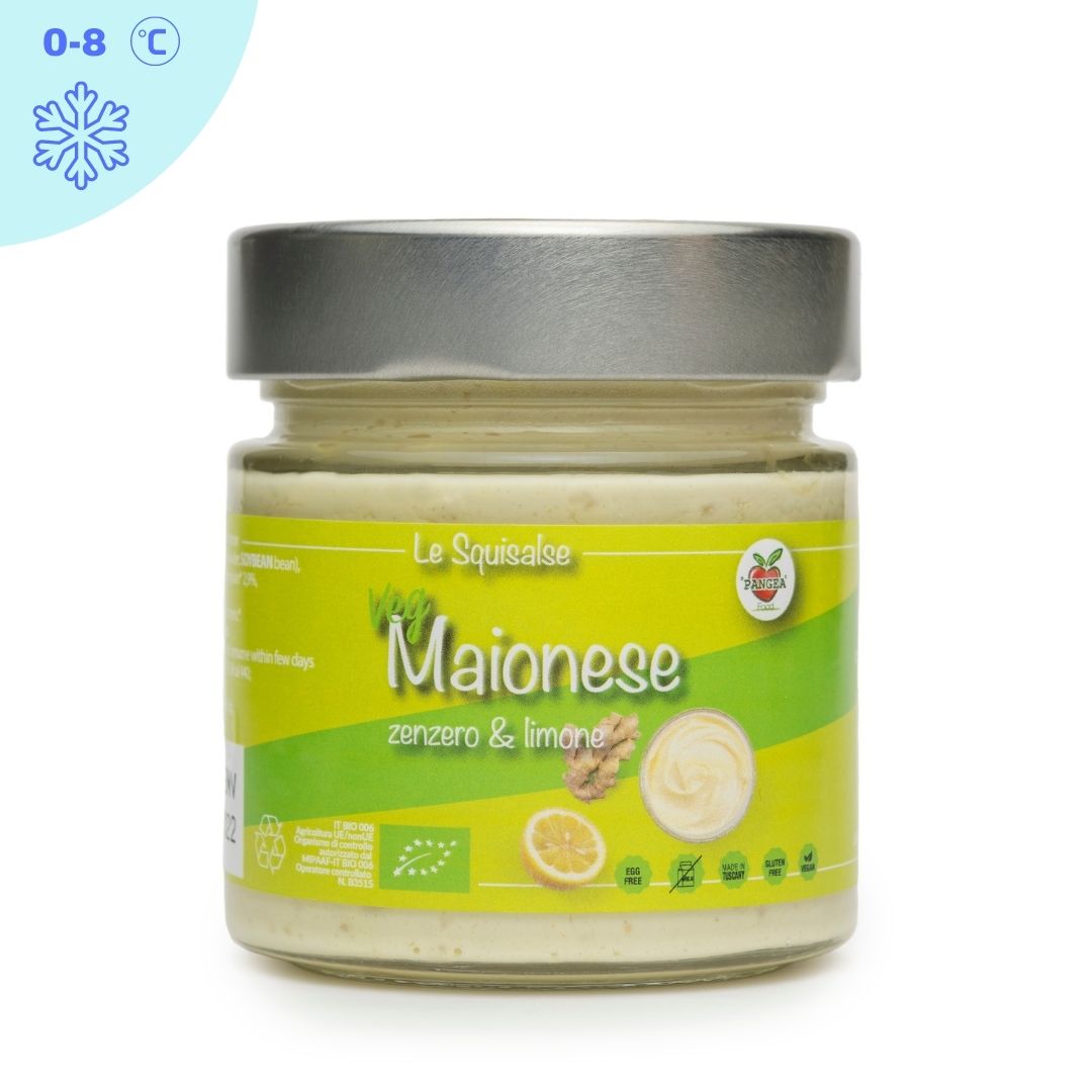 MAIONESE ZENZERO E LIMONE 180GR